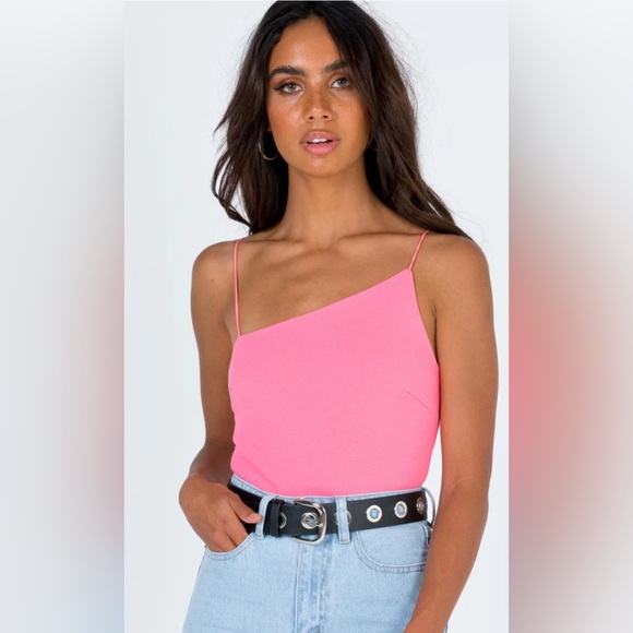 Princess Polly Pink Bodysuit - Picture 1 of 4